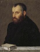 Giovanni Battista Moroni Has the book Portrait of a gentleman china oil painting artist